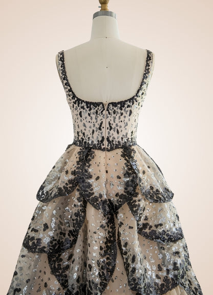 Steampunk Sequin Ball Gown - Steampunk Australia