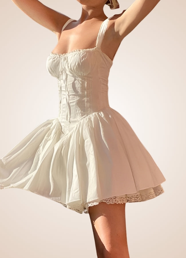 Steampunk Sleeveless Corset Dress - Steampunk Australia