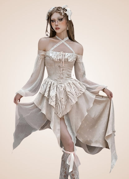 Steampunk Sleeveless Summer Dress - Steampunk Australia