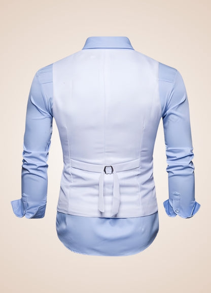 Steampunk Slim Fit Double Breasted Vest - Steampunk Australia