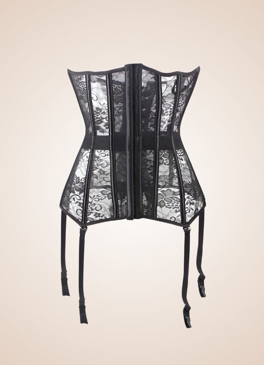 Steampunk Steel Boned Bustier Lingerie - Steampunk Australia