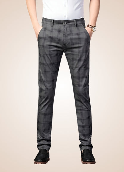Steampunk Stripe Plaid Trousers - Steampunk Australia