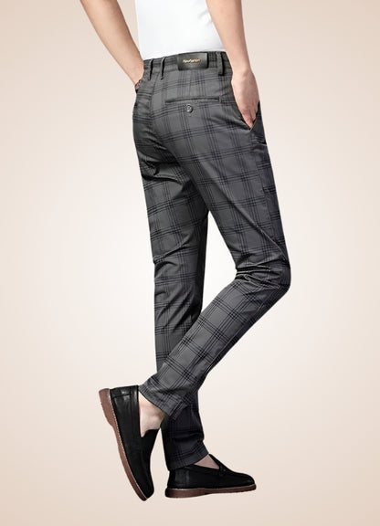 Steampunk Stripe Plaid Trousers - Steampunk Australia