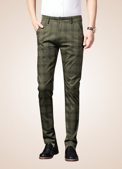 Steampunk Stripe Plaid Trousers - Steampunk Australia