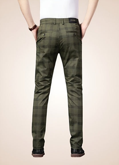 Steampunk Stripe Plaid Trousers - Steampunk Australia