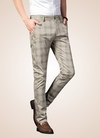 Steampunk Stripe Plaid Trousers - Steampunk Australia