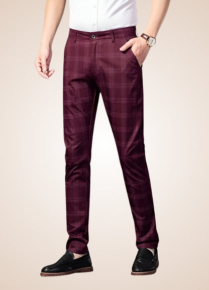 Steampunk Stripe Plaid Trousers - Steampunk Australia