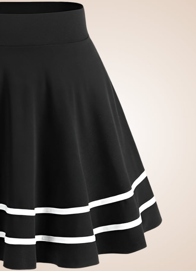 Steampunk Striped Skirt - Steampunk Australia