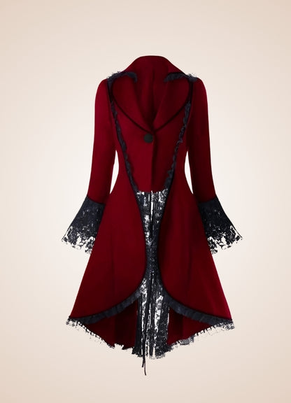 Steampunk Turn Down Collar Dress - Steampunk Australia
