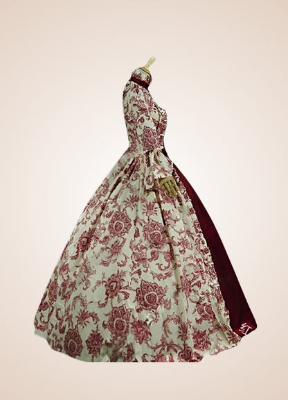 Steampunk Victoria Long Dress - Steampunk Australia