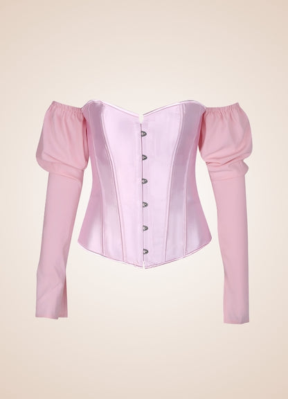 Steampunk Victorian Long Sleeve Corset - Steampunk Australia