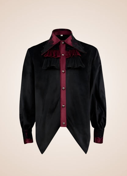 Steampunk Victorian Long Sleeve Shirt - Steampunk Australia
