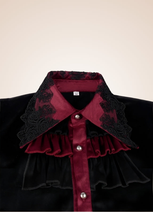 Steampunk Victorian Long Sleeve Shirt - Steampunk Australia