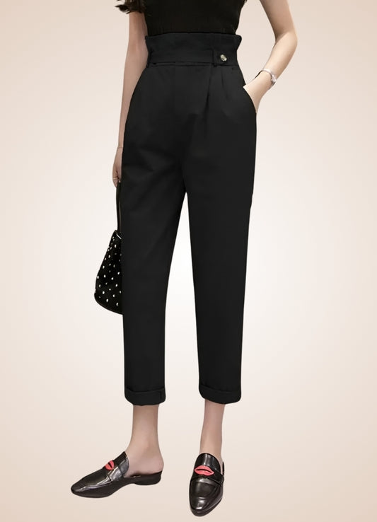 Steampunk Vintage High Waist Pants - Steampunk Australia