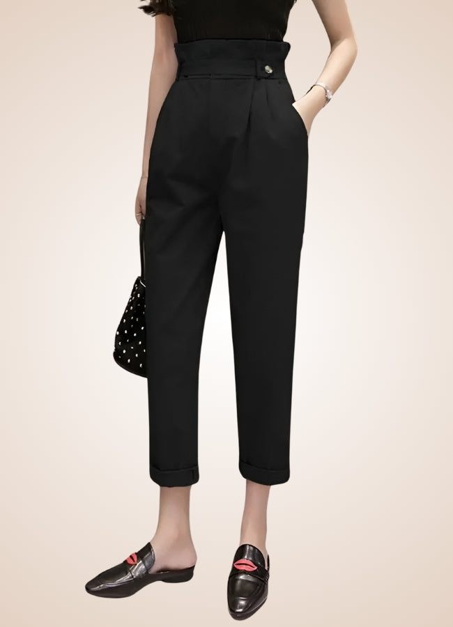 Steampunk Vintage High Waist Pants - Steampunk Australia