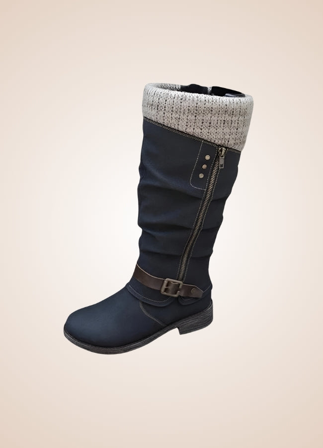 Steampunk Winter Mid Calf Boots - Steampunk Australia