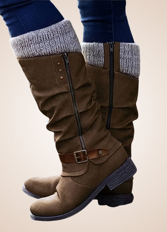 Steampunk Winter Mid Calf Boots - Steampunk Australia
