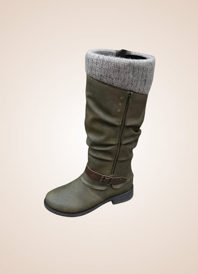 Steampunk Winter Mid Calf Boots - Steampunk Australia