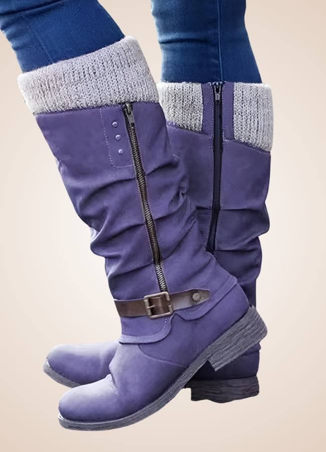 Steampunk Winter Mid Calf Boots - Steampunk Australia