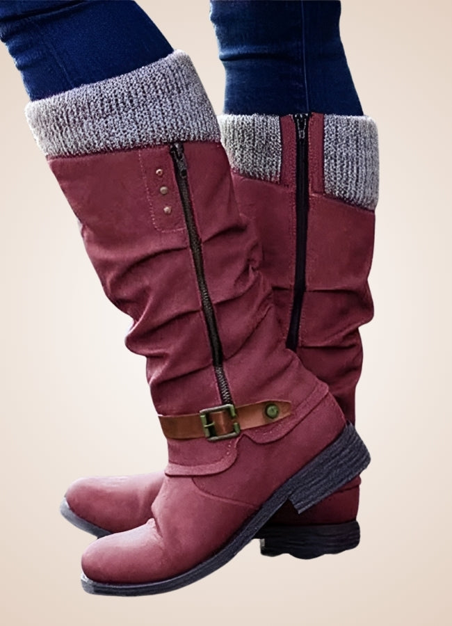 Steampunk Winter Mid Calf Boots - Steampunk Australia