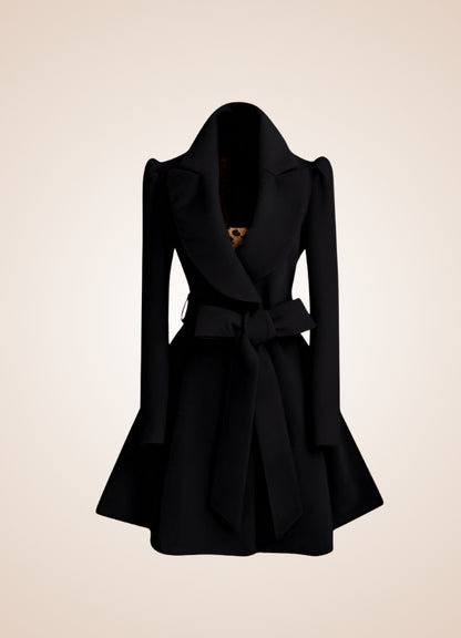Steampunk Women's Belt Trench Coat - Steampunk Australia