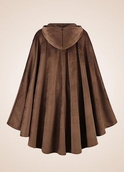 Steampunk Women's Renaissance Hooded Cape - Steampunk Australia