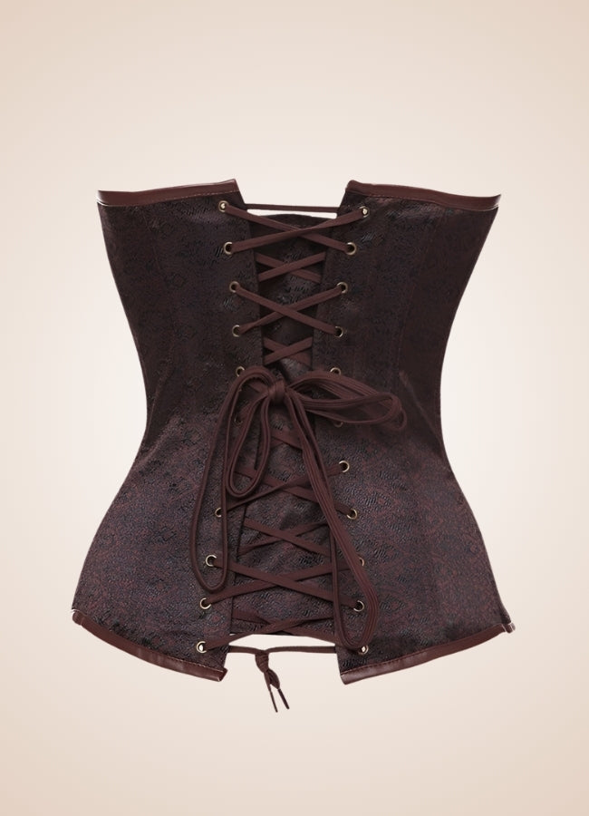 Steampunk Zipper Corset - Steampunk Australia