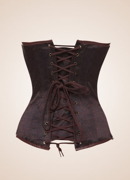 Steampunk Zipper Corset - Steampunk Australia