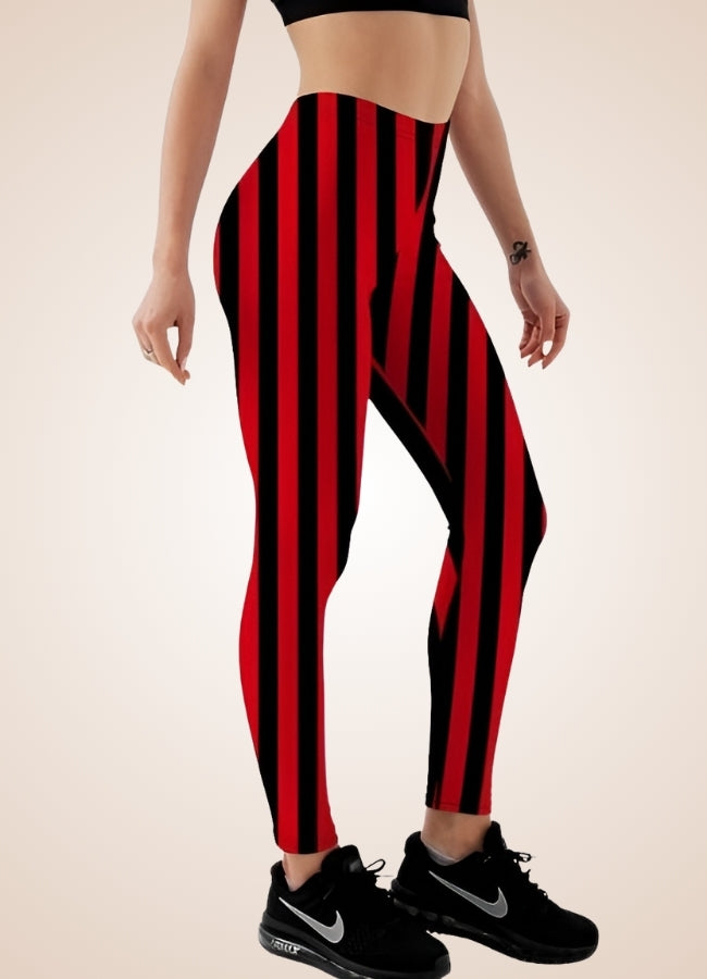 Stripped Vintage Steampunk Legging - Steampunk Australia