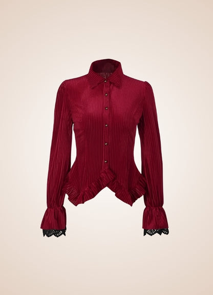 Velvet Steampunk Shirt - Steampunk Australia