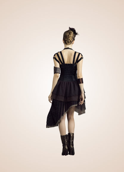 Victorian Asymmetrical Steampunk Dress - Steampunk Australia