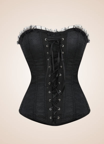 Victorian Lace Steampunk Corset - Steampunk Australia
