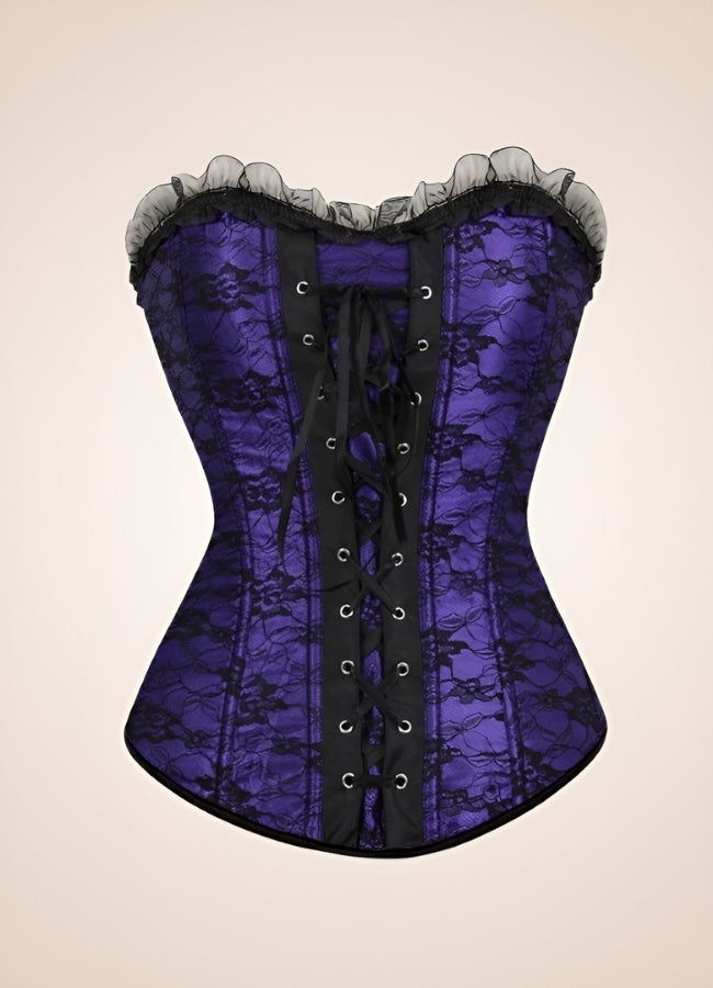 Victorian Lace Steampunk Corset - Steampunk Australia
