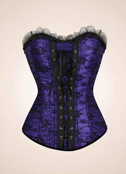 Victorian Lace Steampunk Corset - Steampunk Australia