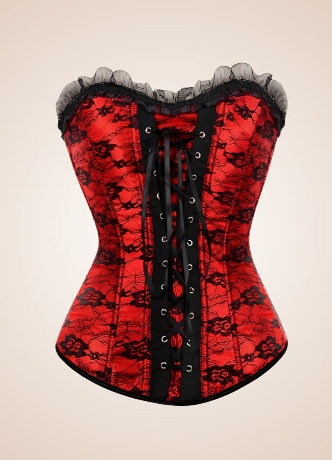 Victorian Lace Steampunk Corset - Steampunk Australia