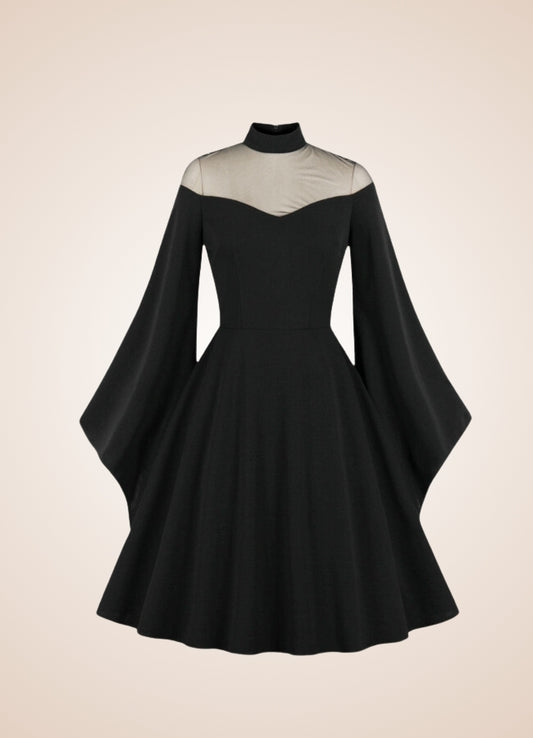 Vintage Gothic Simple Dress - Steampunk Australia