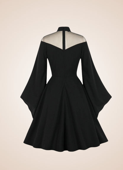 Vintage Gothic Simple Dress - Steampunk Australia