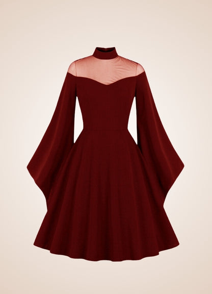 Vintage Gothic Simple Dress - Steampunk Australia