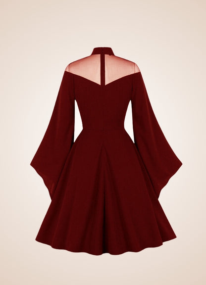 Vintage Gothic Simple Dress - Steampunk Australia