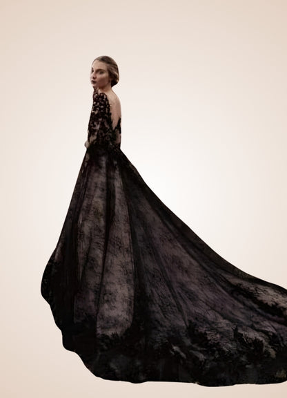 Vintage Gothic Wedding Dress - Steampunk Australia