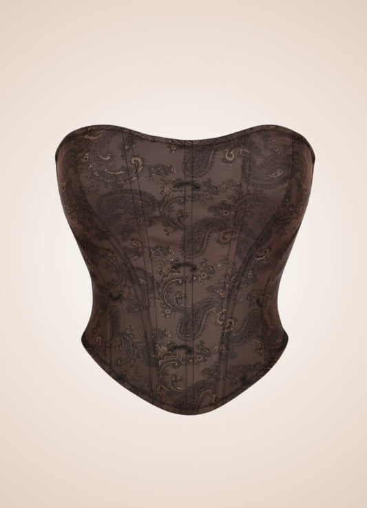 Vintage Pattern Steampunk Corset - Steampunk Australia