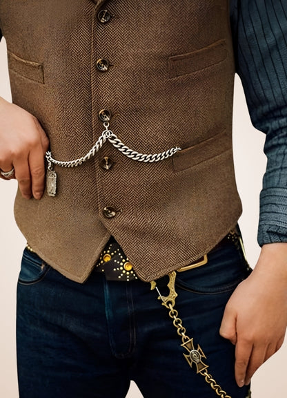 Vintage Steampunk Gilet - Steampunk Australia