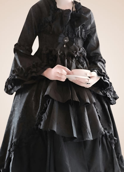 Vintage Victorian Ruffled Steampunk Dress - Steampunk Australia