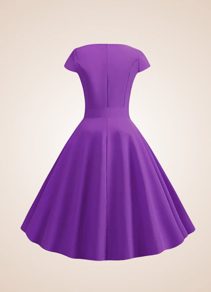 Violet Bowknot Summer Dress - Steampunk Australia
