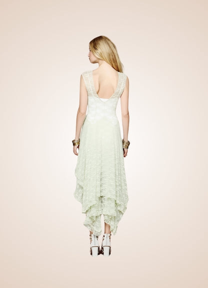 White Steampunk Long Dress - Steampunk Australia