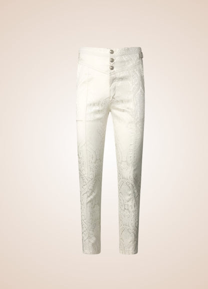 White Steampunk Pants - Steampunk Australia