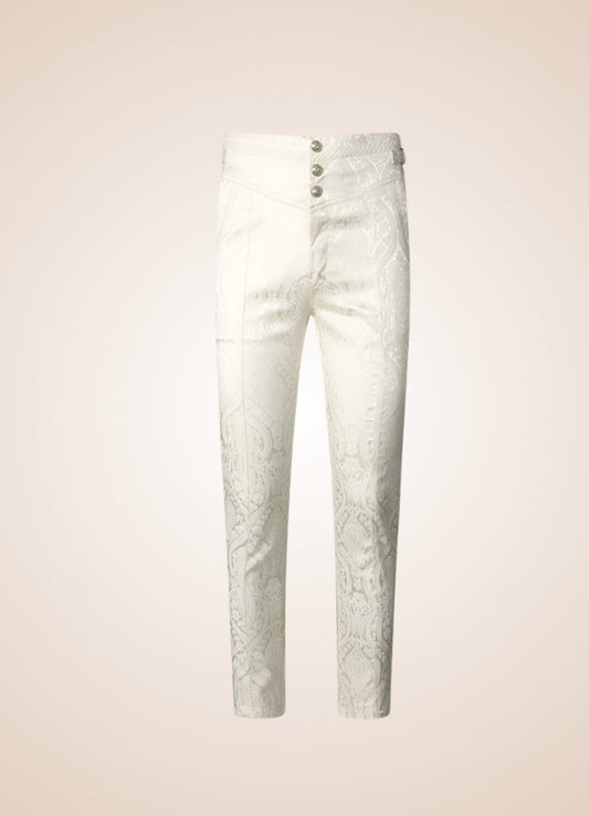 White Steampunk Pants - Steampunk Australia