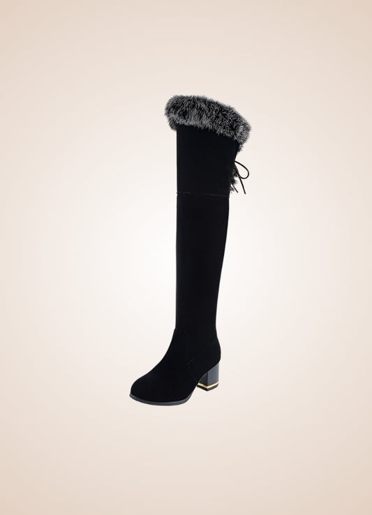 Women Gothic Winter Boots - Steampunk Australia
