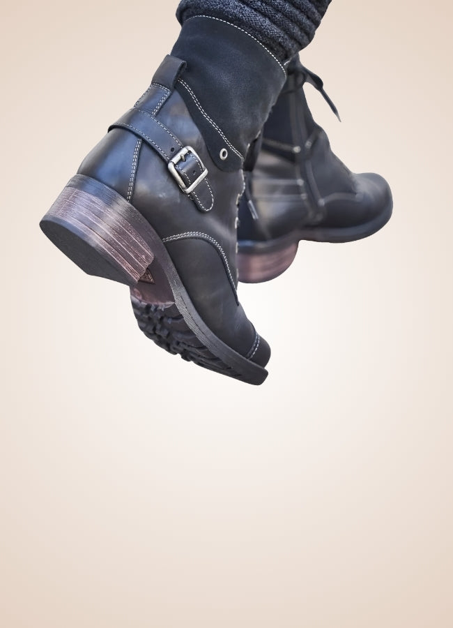 Women's Casual Steampunk Ankle Boots - Steampunk Australia