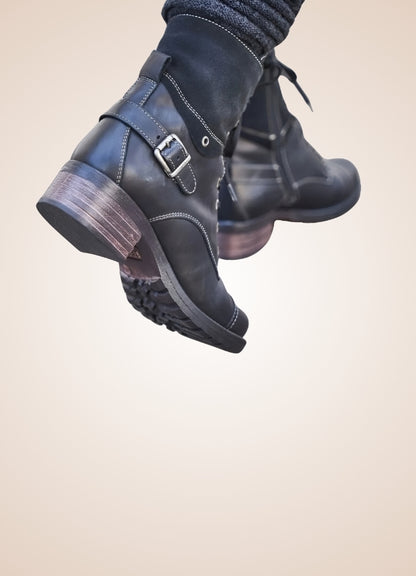 Women's Casual Steampunk Ankle Boots - Steampunk Australia